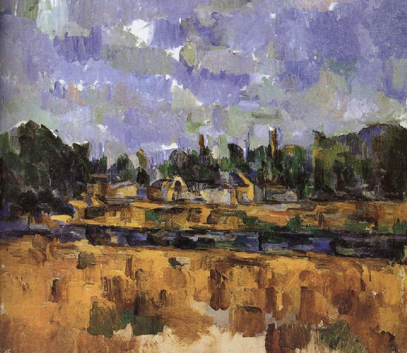 Paul Cezanne Oeverstaten Germany oil painting art